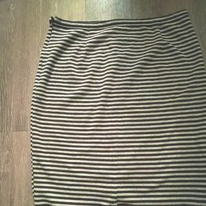 *never worn* striped skirt